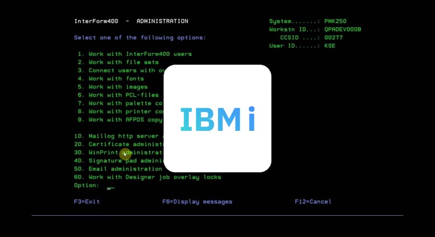 Output Mangement for IBM i